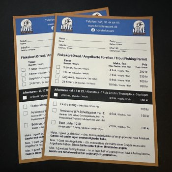 �rredfiskeri 2 x 5 timer