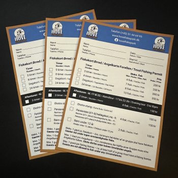 �rredfiskeri 3 x 5 timer